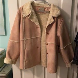 Cabela’s suede and shearling jacket